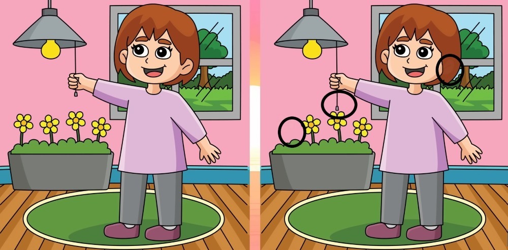 find the 3 differences solution