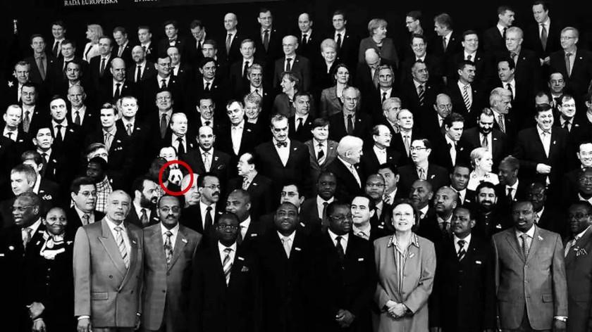 optical illusion find hidden panda among bureaucrats solution